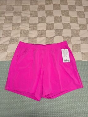 NWT Lululemon Pace Breaker Short 7” *LL Pow Pink size XXL